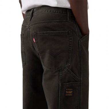 LEVI'S 568 LOOSE STRAIGHT CARPENTER PANTS CLEAR NIGHT METEORITE