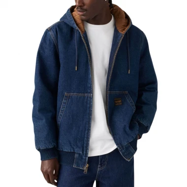 LEVI'S POTRERO DENIM HOODED JACKET TURN ME UP