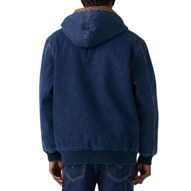 LEVI'S POTRERO DENIM HOODED JACKET TURN ME UP