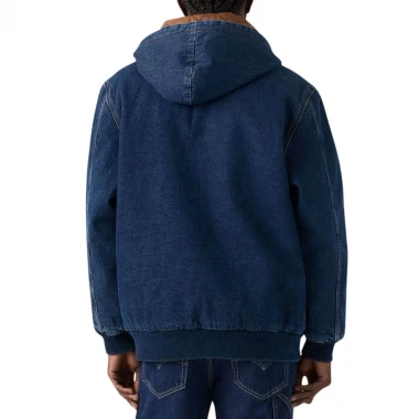 LEVI'S POTRERO DENIM HOODED JACKET TURN ME UP
