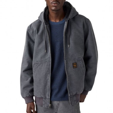 LEVI'S POTRERO DENIM HOODED JACKET DUO FADE PERISCOPE