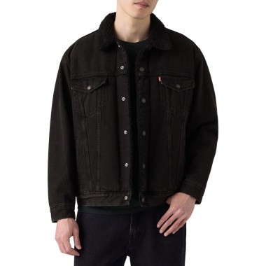 LEVI'S RELAXED FIT SHERPA TRUCKER JACKET NEVER TOO MUCH