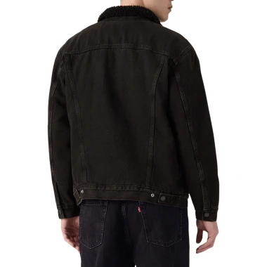 LEVI'S RELAXED FIT SHERPA TRUCKER JACKET NEVER TOO MUCH