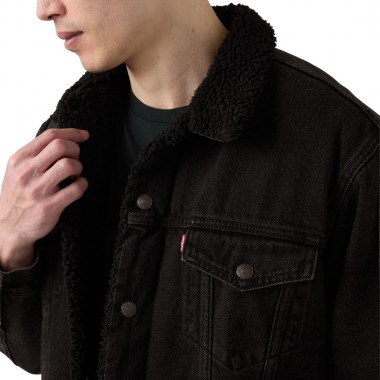 LEVI'S RELAXED FIT SHERPA TRUCKER JACKET NEVER TOO MUCH
