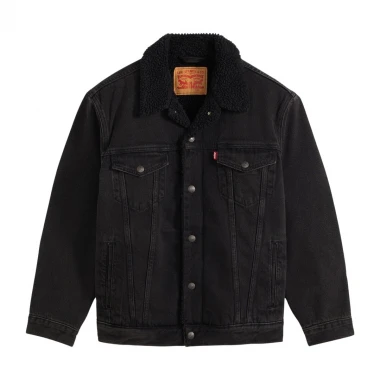 LEVI'S RELAXED FIT SHERPA TRUCKER JACKET NEVER TOO MUCH