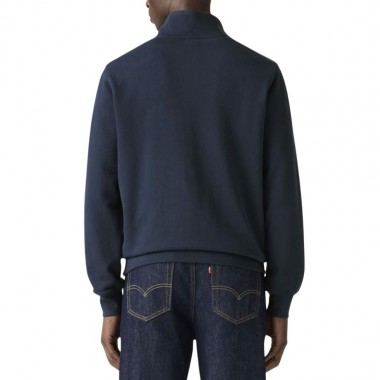 LEVI'S ORIGINAL HM 1/4 ZIP SWEATER NAVY BLAZER