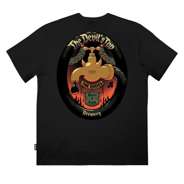 THE DUDES THE DEVILS TAP T-SHIRT BLACK