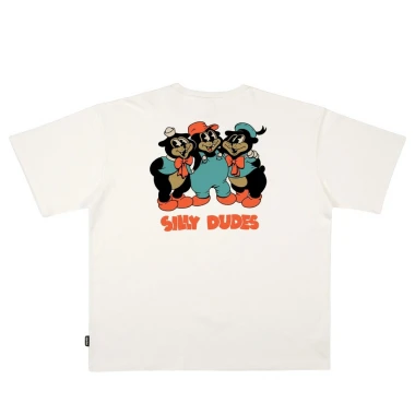 THE DUDES SILLY DUDES T-SHIRT OFF-WHITE