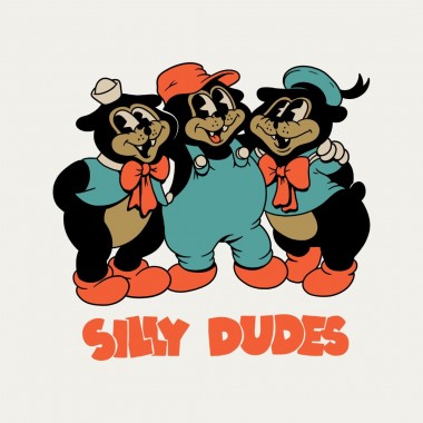 THE DUDES SILLY DUDES T-SHIRT OFF-WHITE