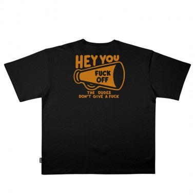 THE DUDES HEY YOU T-SHIRT BLACK
