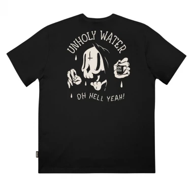 THE DUDES UNHOLY WATER T-SHIRT BLACK
