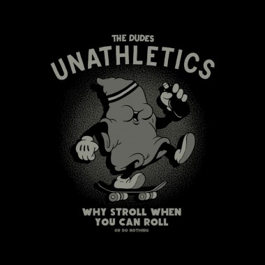 THE DUDES STROLL T-SHIRT BLACK