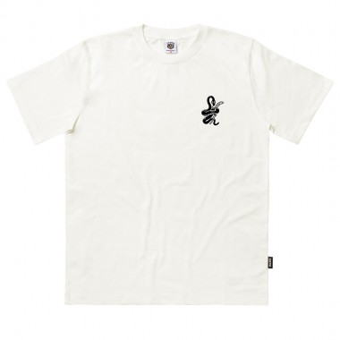 THE DUDES SKULL & SNAKES T-SHIRT OFF-WHITE