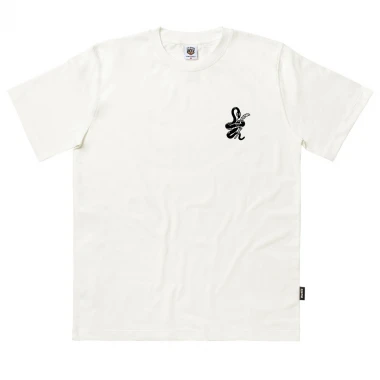 THE DUDES SKULL & SNAKES T-SHIRT OFF-WHITE