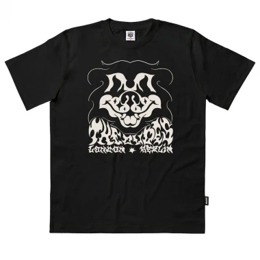THE DUDES TRIBE T-SHIRT BLACK