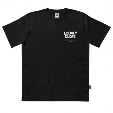 THE DUDES LOONEY DUDES BEGINS T-SHIRT BLACK