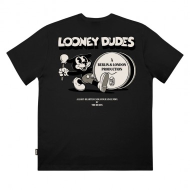 THE DUDES LOONEY DUDES BEGINS T-SHIRT BLACK