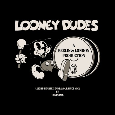 THE DUDES LOONEY DUDES BEGINS T-SHIRT BLACK