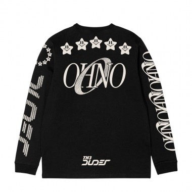 THE DUDES OHNO LS T-SHIRT BLACK