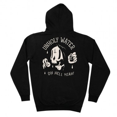 THE DUDES UNHOLY WATER HOODIE BLACK