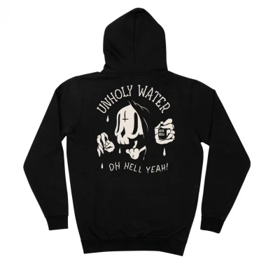 THE DUDES UNHOLY WATER HOODIE BLACK