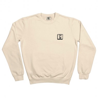 THE DUDES SWITCH SWEATSHIRT ALMOND MILK