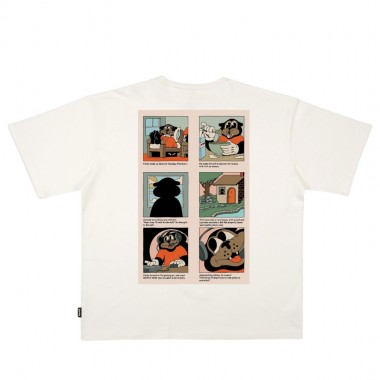 THE DUDES FUCKY WEEKLY T-SHIRT OFF-WHITE
