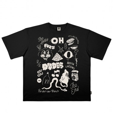 THE DUDES DRAFT T-SHIRT BLACK