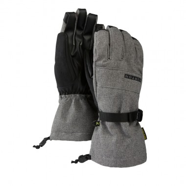 BURTON PROFILE SNOW GLOVES GRAY HEATHER