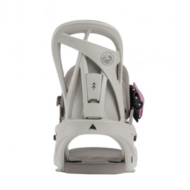 BURTON CITIZEN W RE:FLEX SNOWBOARD BINDINGS CHINCHILLA GRAY