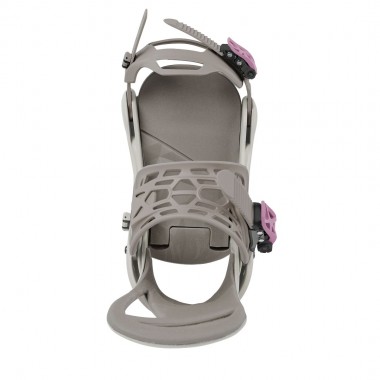 BURTON CITIZEN W RE:FLEX SNOWBOARD BINDINGS CHINCHILLA GRAY