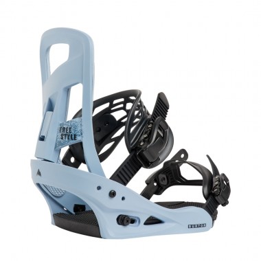 BURTON FREESTYLE RE:FLEX SNOWBOARD BINDINGS AIRSTREAM BLUE