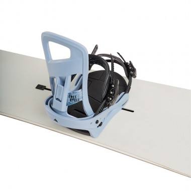 BURTON FREESTYLE RE:FLEX SNOWBOARD BINDINGS AIRSTREAM BLUE