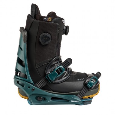 BURTON MISSION RE:FLEX SNOWBOARD BINDINGS ATLANTIC TEAL