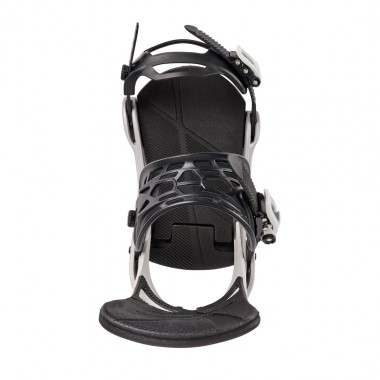 BURTON MISSION RE:FLEX SNOWBOARD BINDINGS WHITE/SILVER
