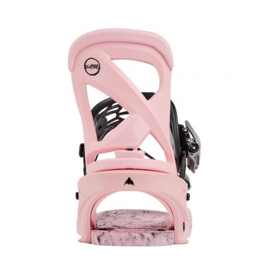 BURTON SCRIBE W RE:FLEX SNOWBOARD BINDINGS PINK
