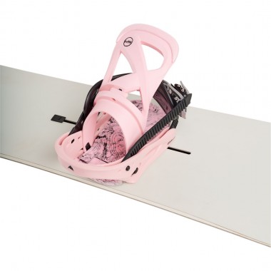 BURTON SCRIBE W RE:FLEX SNOWBOARD BINDINGS PINK