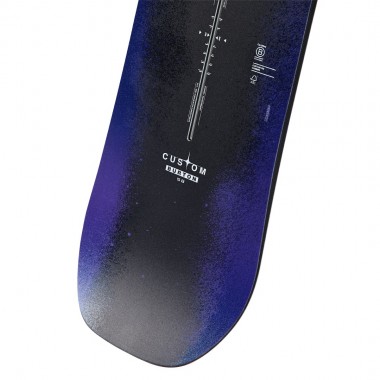 BURTON CUSTOM CAMBER SNOWBOARD WIDE FADED
