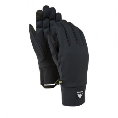 BURTON SCREEN GRAB GLOVE LINERS TRUE BLACK