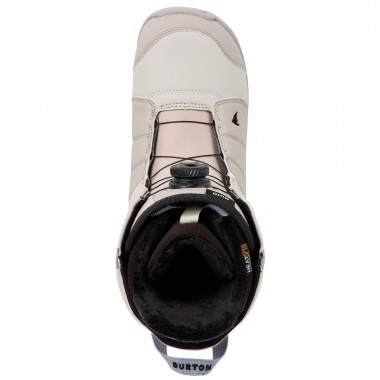 BURTON MOTO BOA SNOWBOARD BOOTS CHINCHILLA GRAY