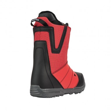 BURTON MOTO BOA SNOWBOARD BOOTS GERANIUM RED/BLACK