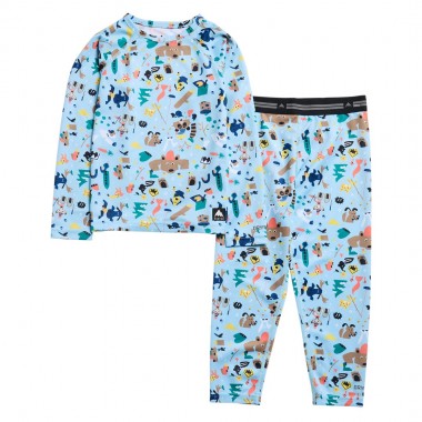 BURTON TODDLERS LIGHTWEIGHT BASE LAYER SET CRITTERS