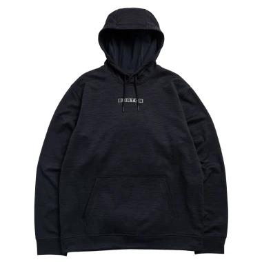 BURTON OAK PULLOVER HOODIE TRUE BLACK HEATHER