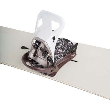 BURTON STEP ON RE:FLEX SNOWBOARD BINDINGS BEAR HUG BROWN