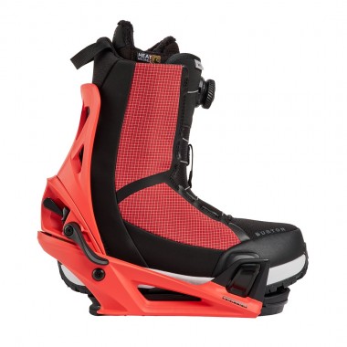 BURTON STEP ON RE:FLEX SNOWBOARD BINDINGS HOT TAMALE