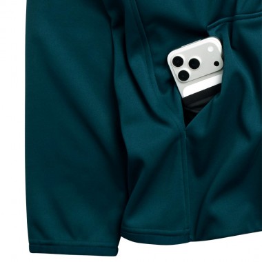 BURTON CROWN WEATHERPROOF ZIP HOODIE ATLANTIC TEAL