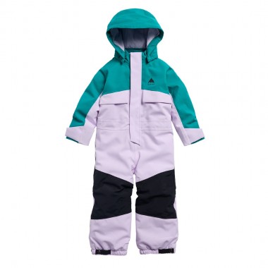 BURTON 2L TOD ONE PIECE SNOWSUIT PACIFIC TEAL/MOONDUST PURPLE