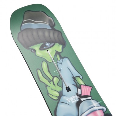 BURTON GOOD COMPANY CAMBER SNOWBOARD ALIEN