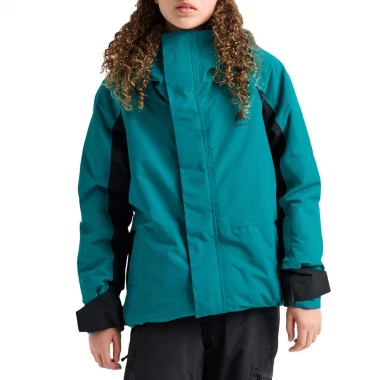 BURTON SKIMMER 2L K SNOW JACKET PACIFIC TEAL/TRUE BLACK