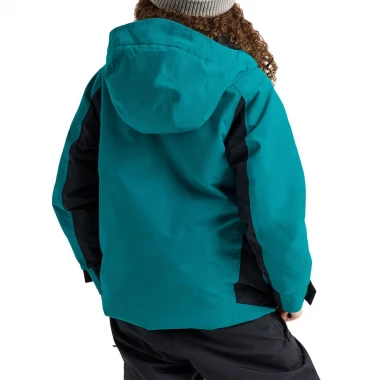 BURTON SKIMMER 2L K SNOW JACKET PACIFIC TEAL/TRUE BLACK